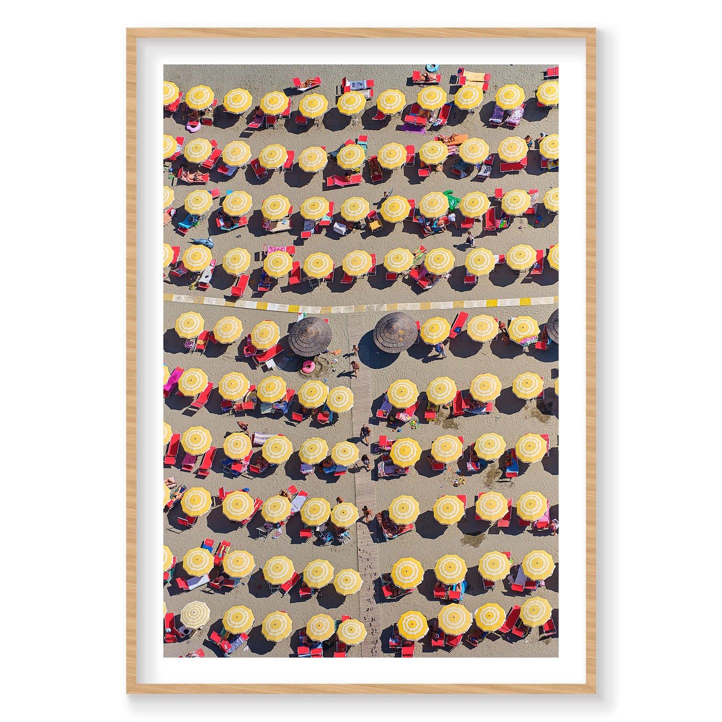 Yellow & White, Italy, Vertical Print