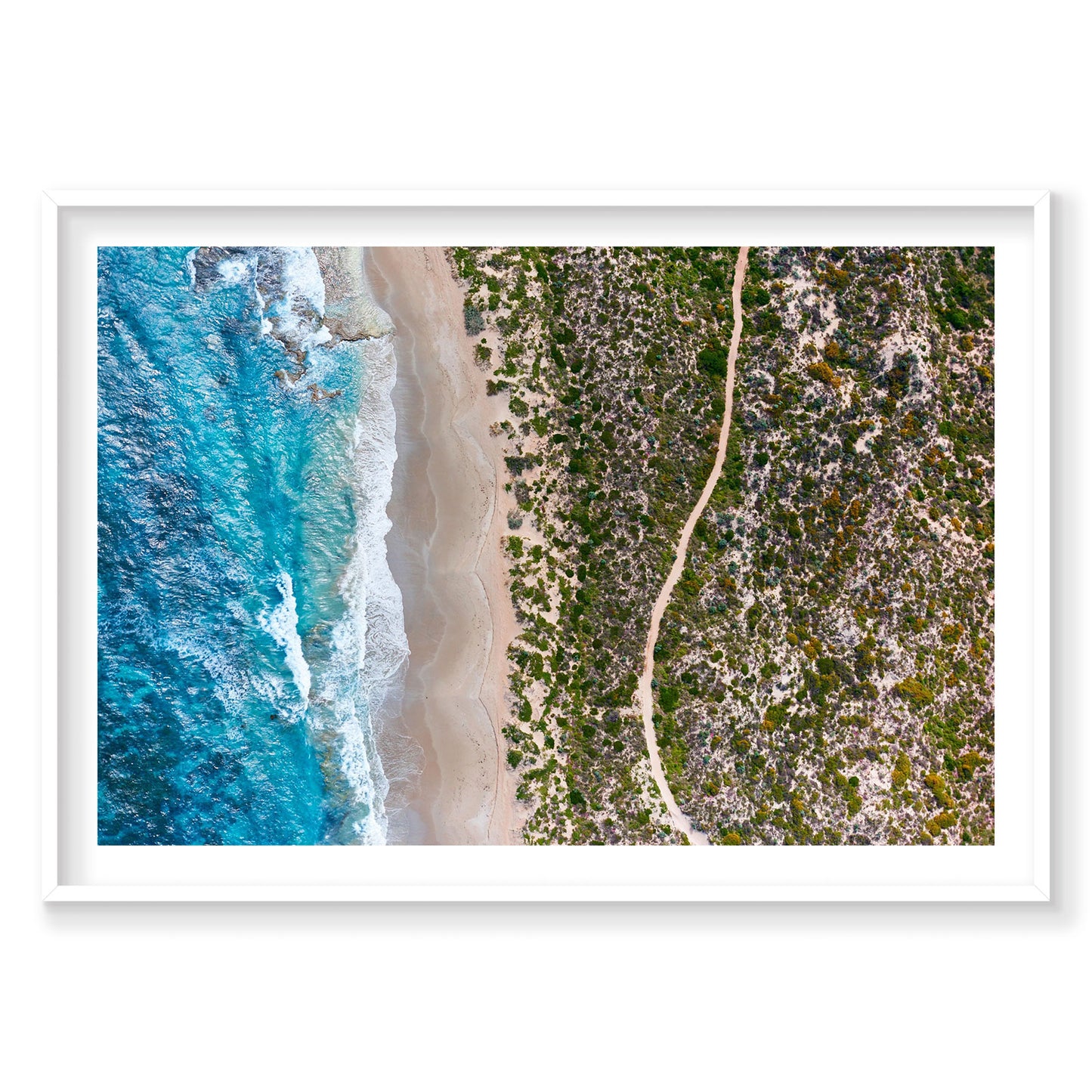 Curves, Kalbarri, Horizontal Print