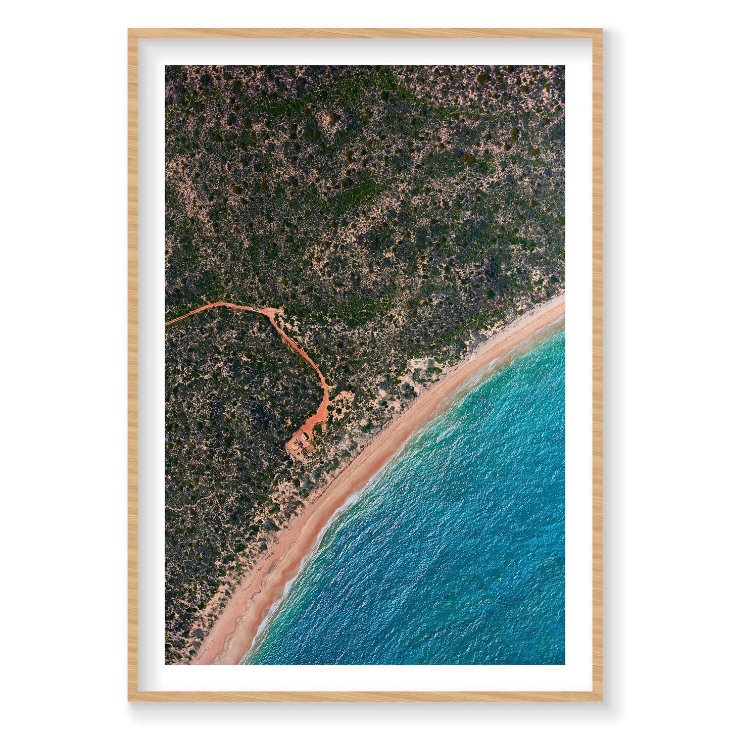Remote, Kalbarri, Vertical Print