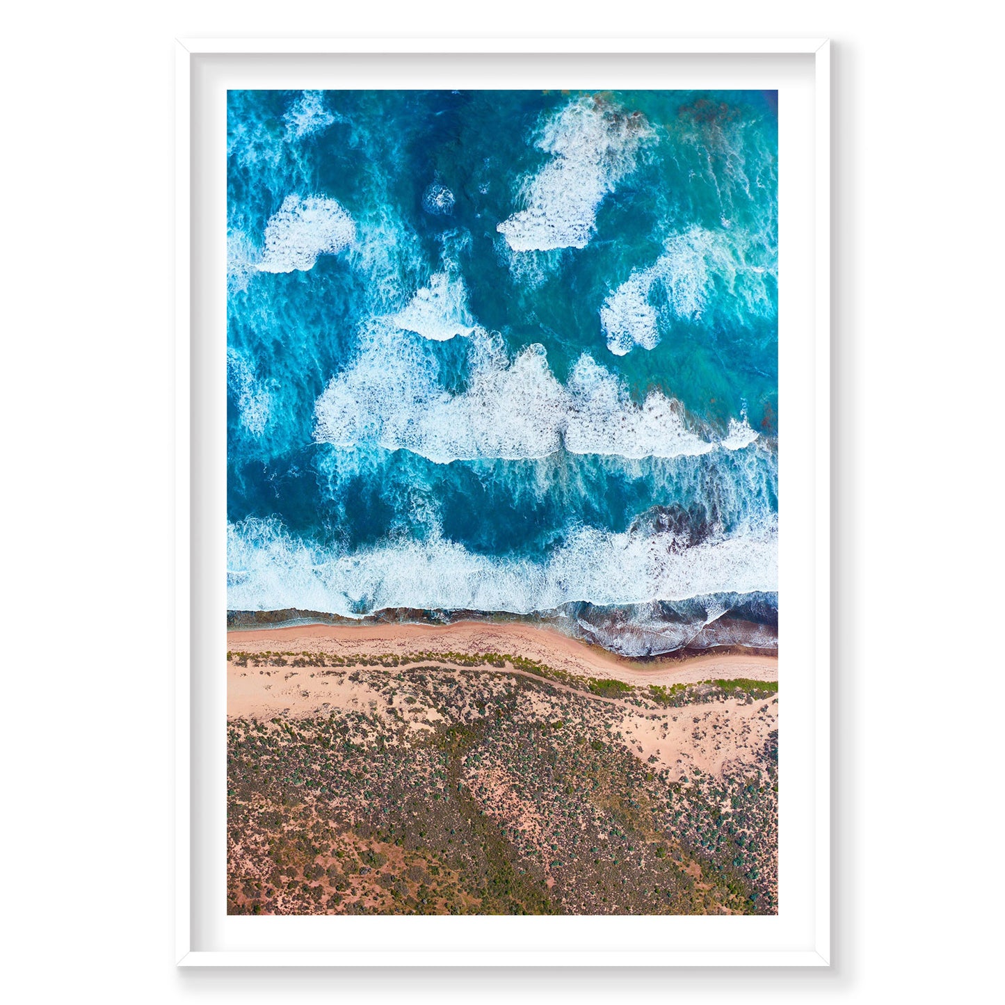 Layered, Kalbarri, Vertical Print