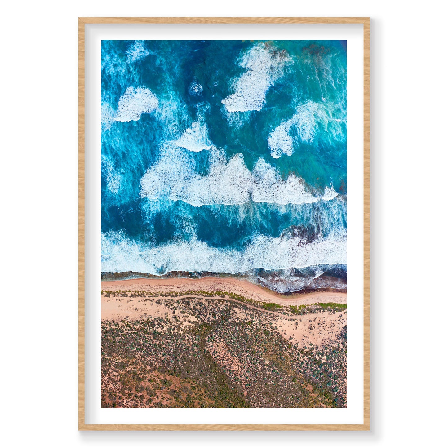 Layered, Kalbarri, Vertical Print