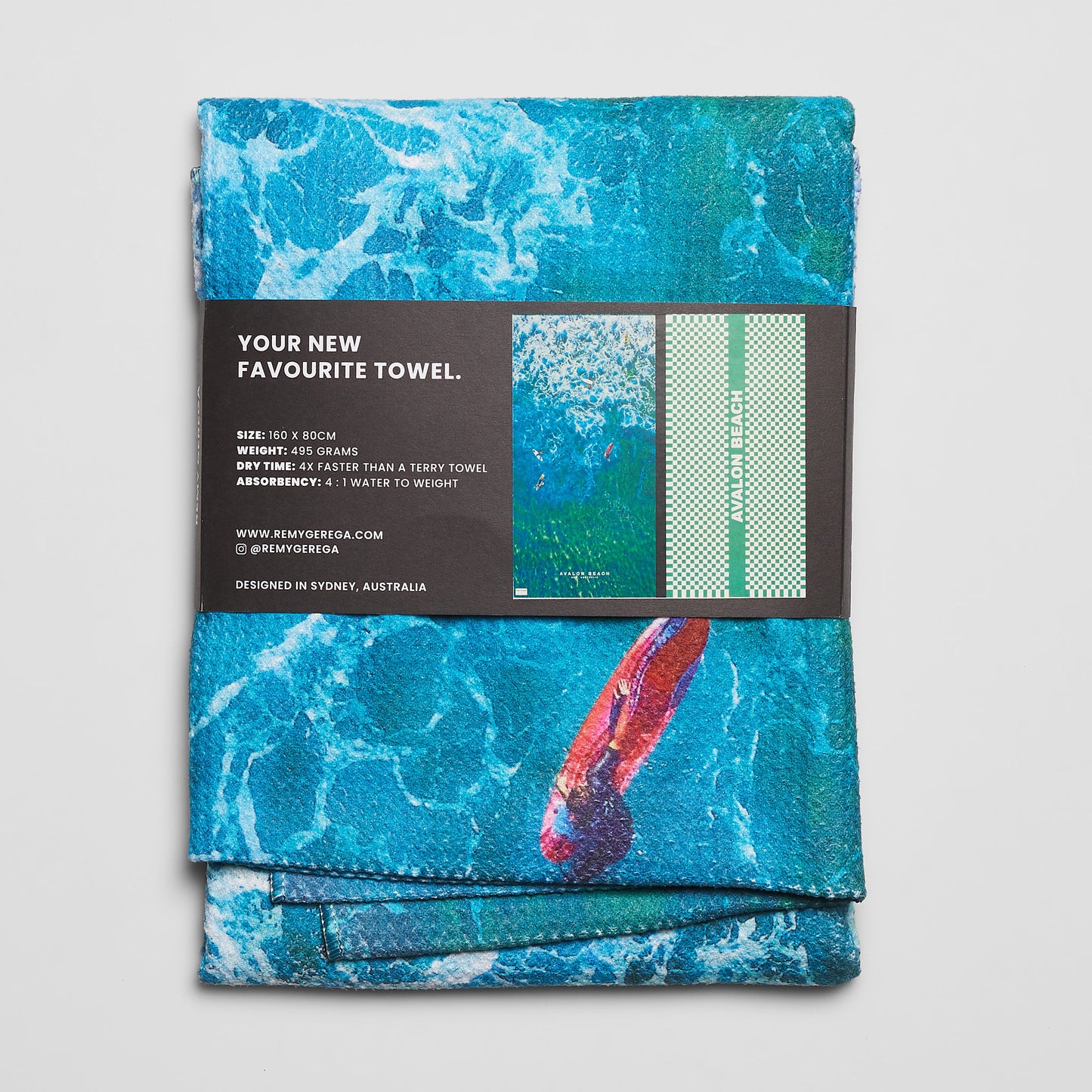 Avalon Beach Quick-Dry Beach Towel