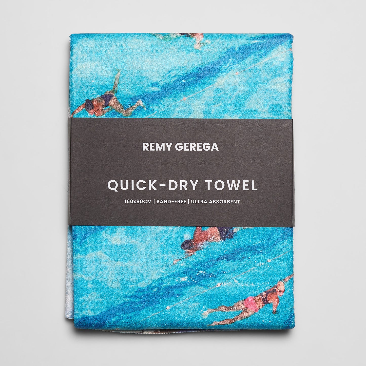 Bondi Swimmers Quick-Dry Beach Towel
