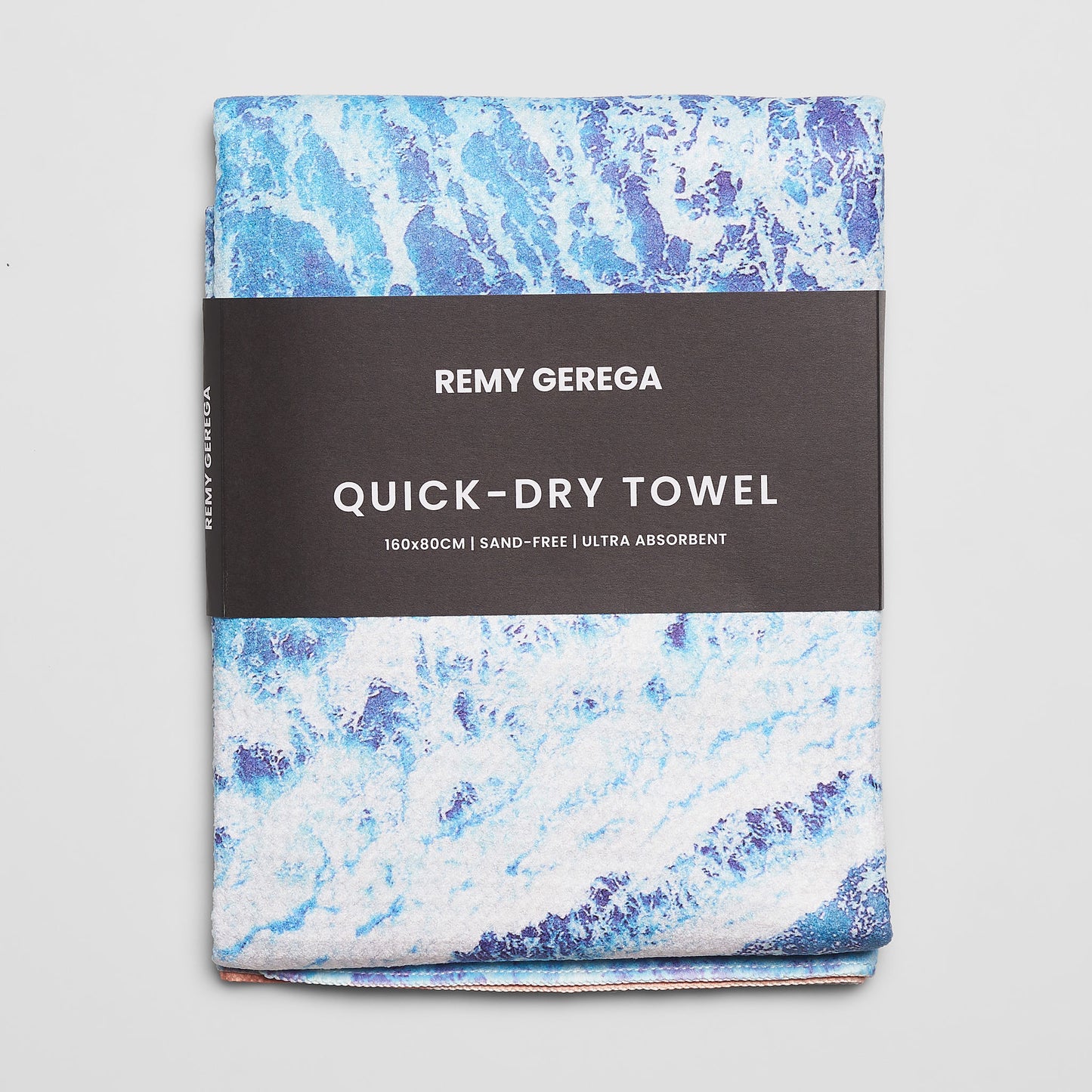Bondi Shoreline Quick-Dry Beach Towel