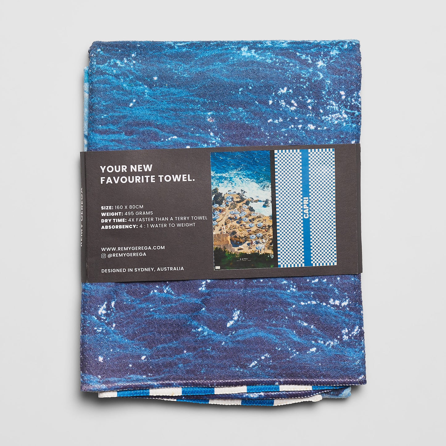 Capri Quick-Dry Beach Towel