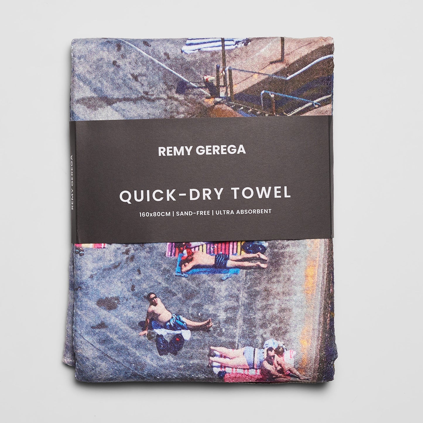 Clovelly Quick-Dry Beach Towel