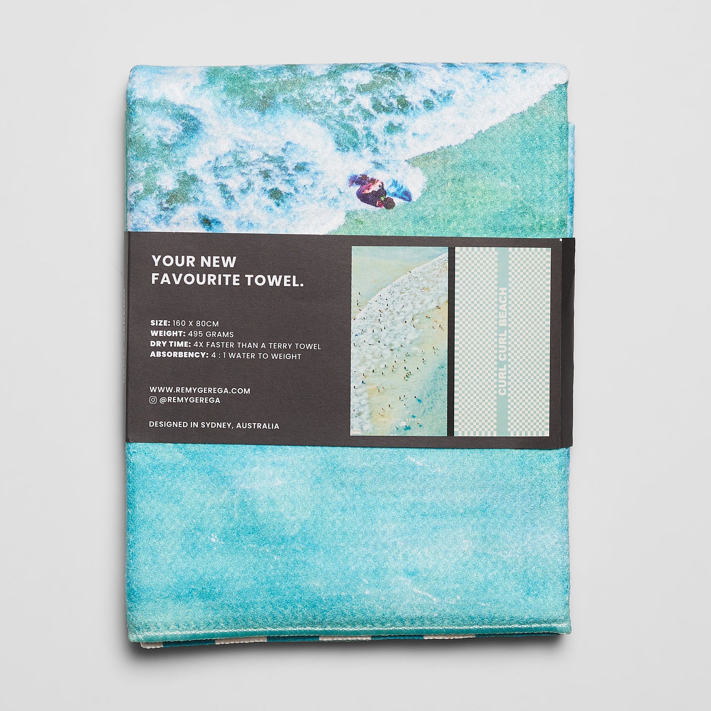 Curl Curl Beach Quick-Dry Beach Towel