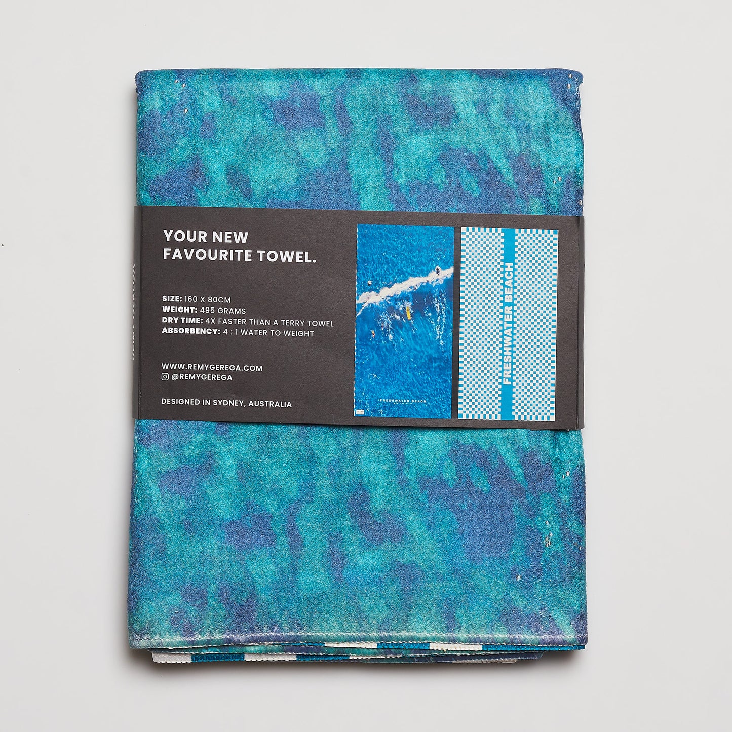 Freshwater Beach Quick-Dry Beach Towel