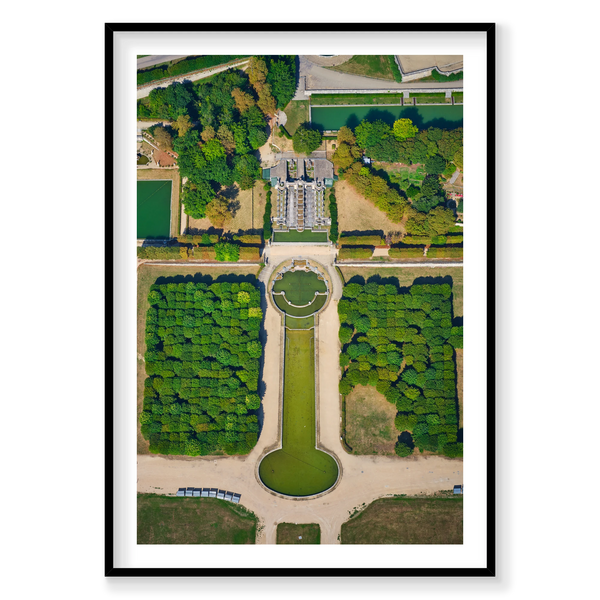 Garden Paths, Vertical Print