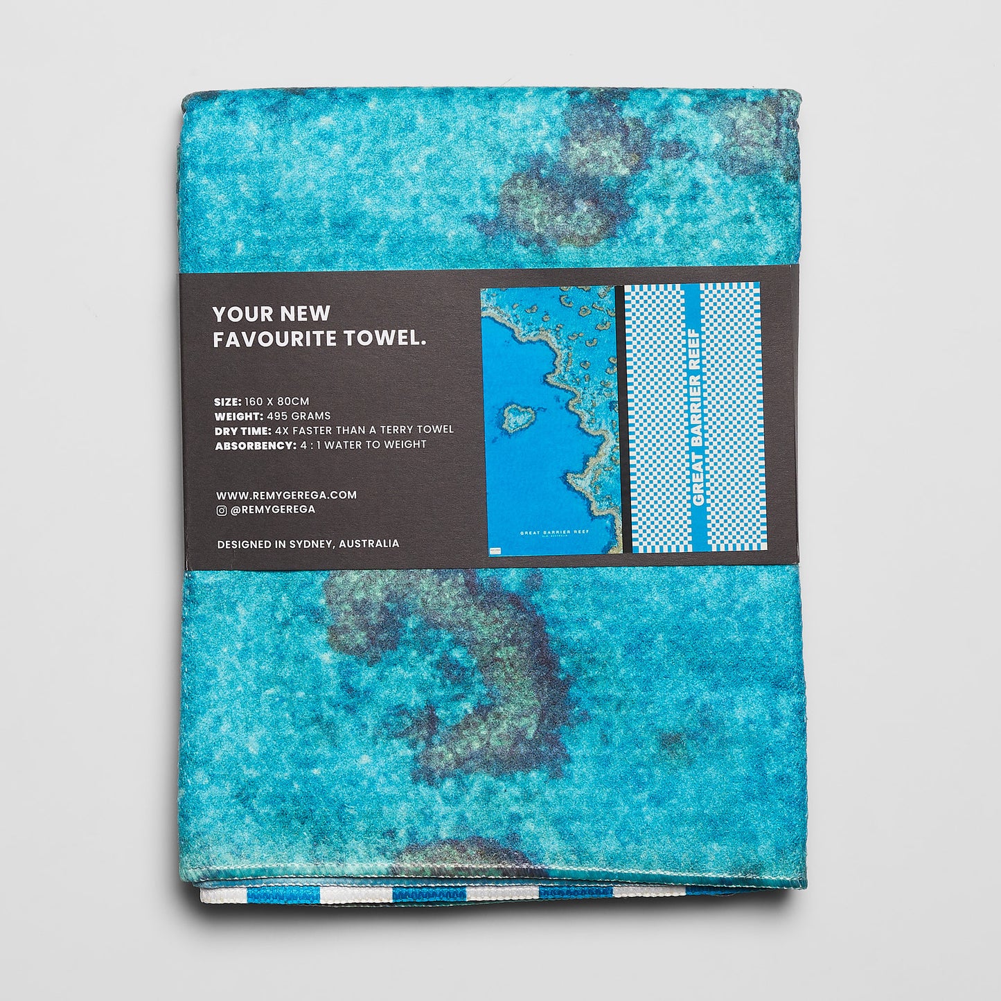 Great Barrier Reef Quick-Dry Beach Towel