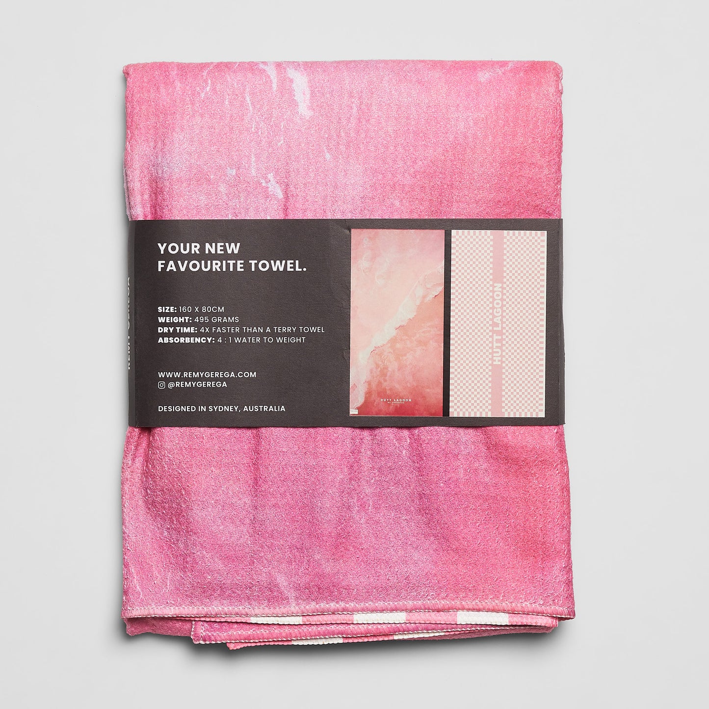 Hutt Lagoon Quick-Dry Beach Towel