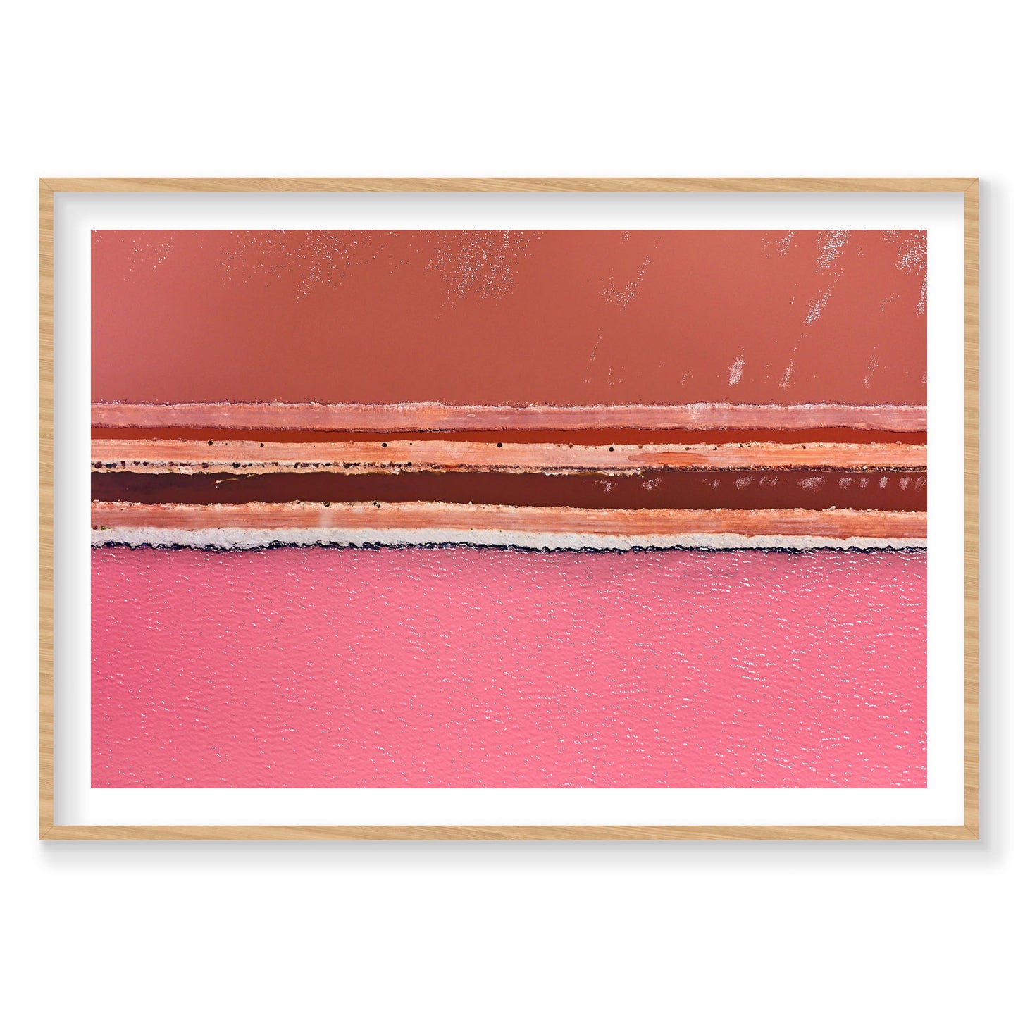 Lines, Hutt Lagoon, Horizontal Print