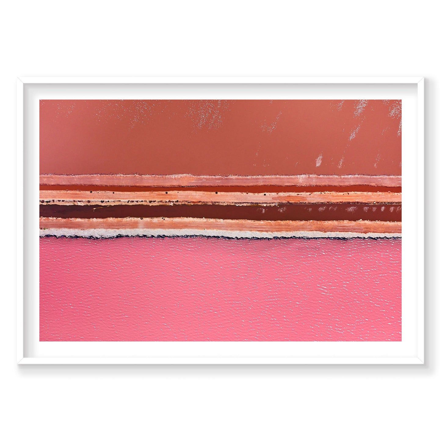 Lines, Hutt Lagoon, Horizontal Print