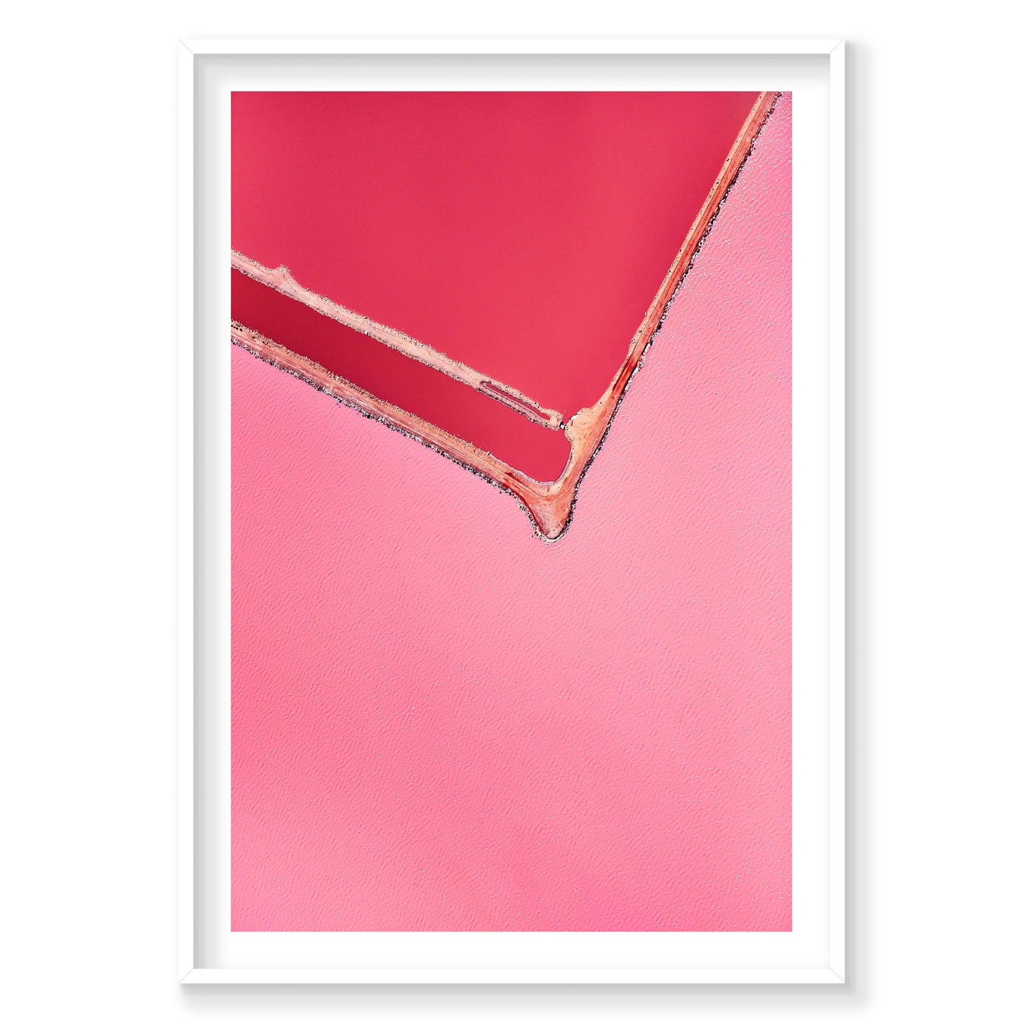 Corner, Hutt Lagoon, Vertical Print