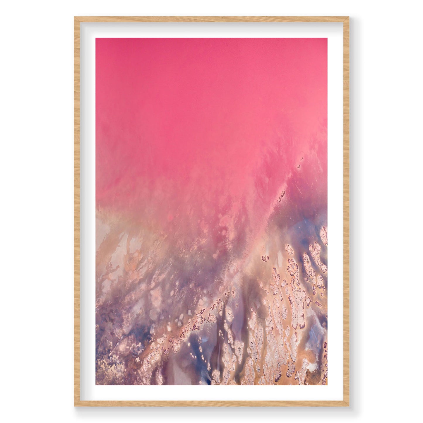 Fading, Hutt Lagoon, Vertical Print