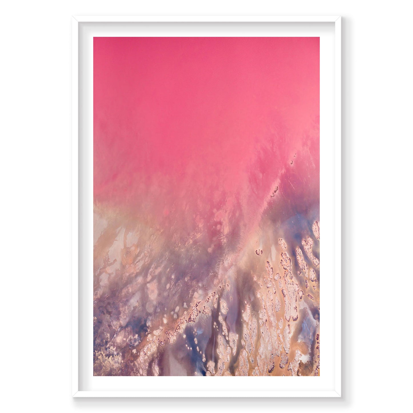 Fading, Hutt Lagoon, Vertical Print