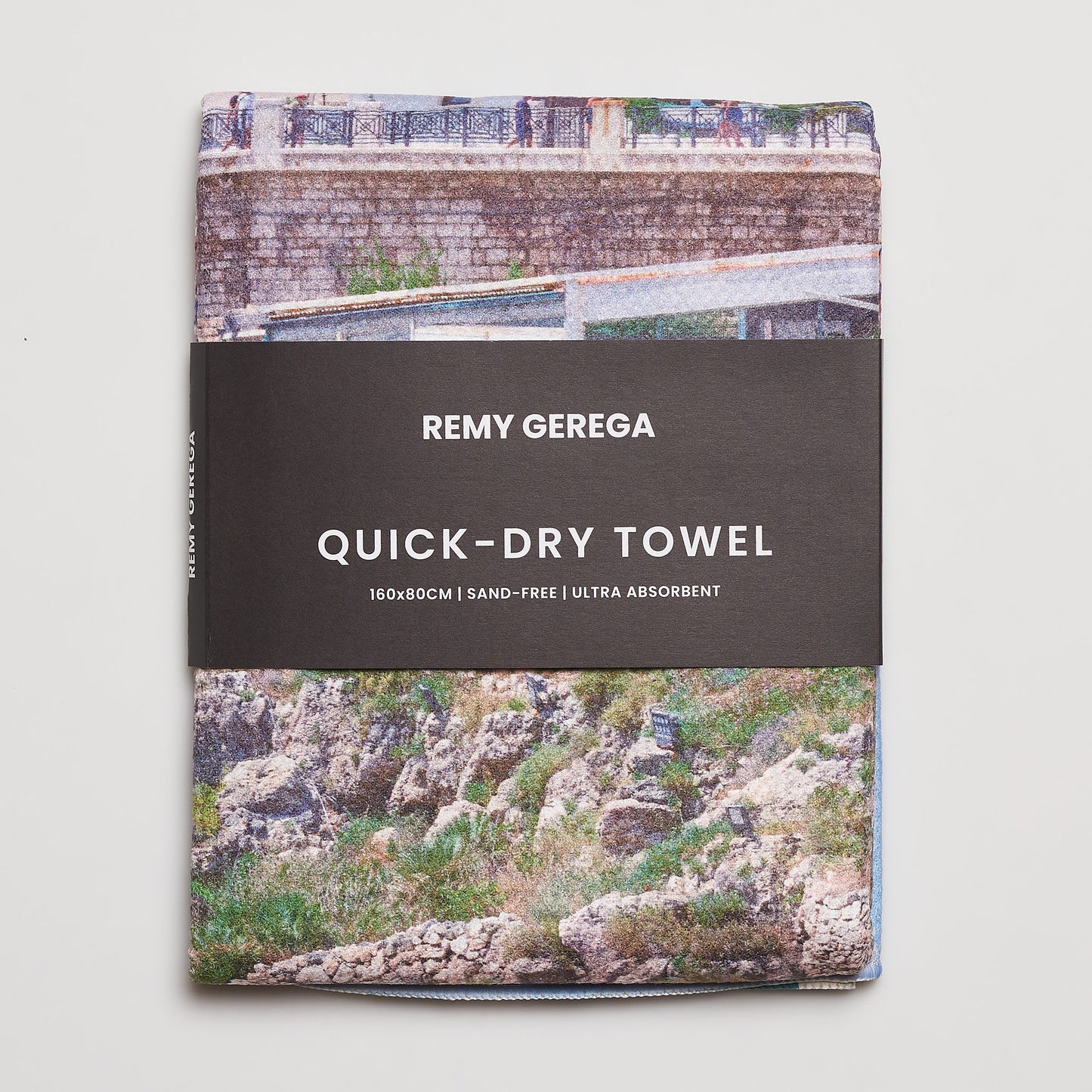 Polignano a Mare Quick-Dry Beach Towel