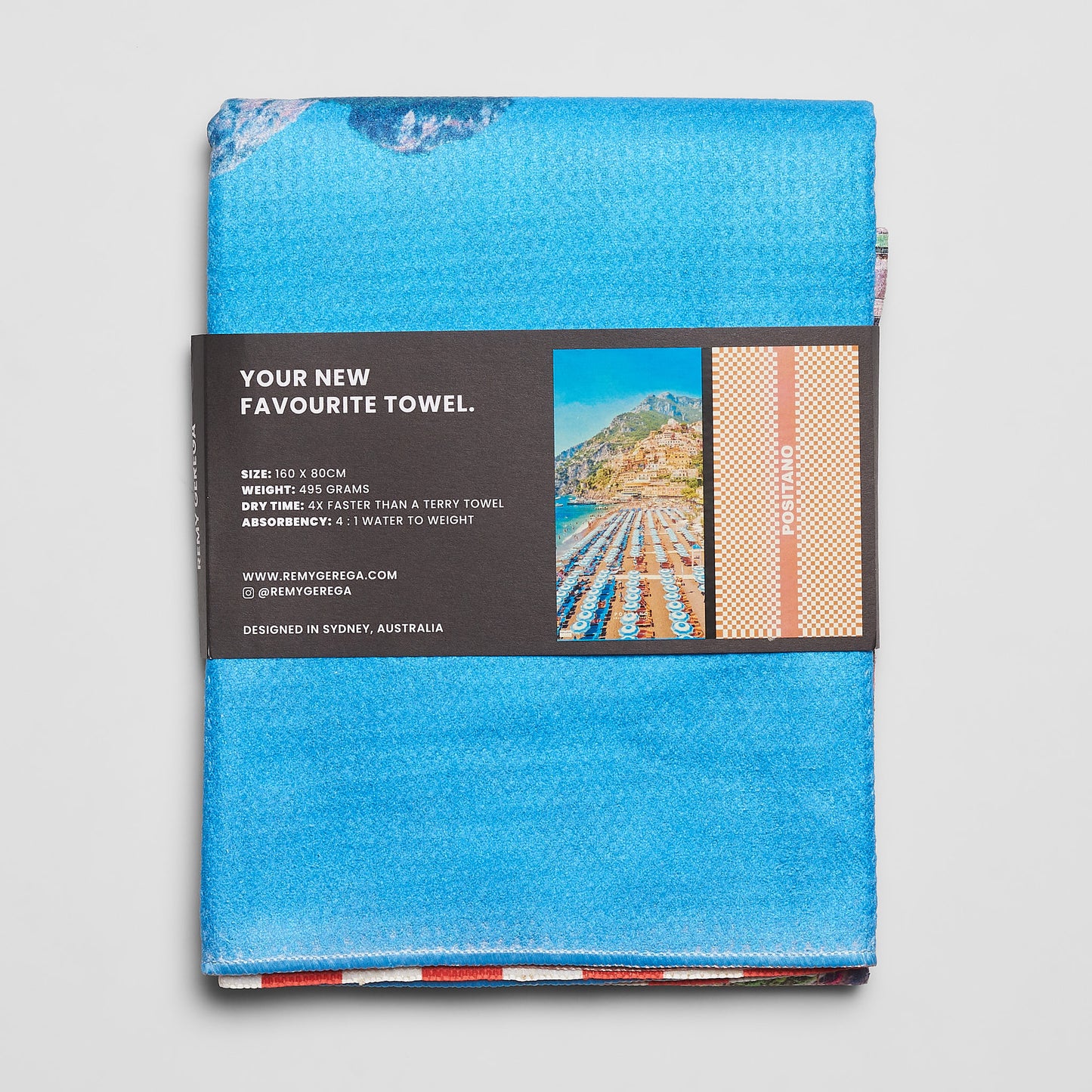 Positano Quick-Dry Beach Towel