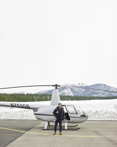 Remy in Lake Tahoe
