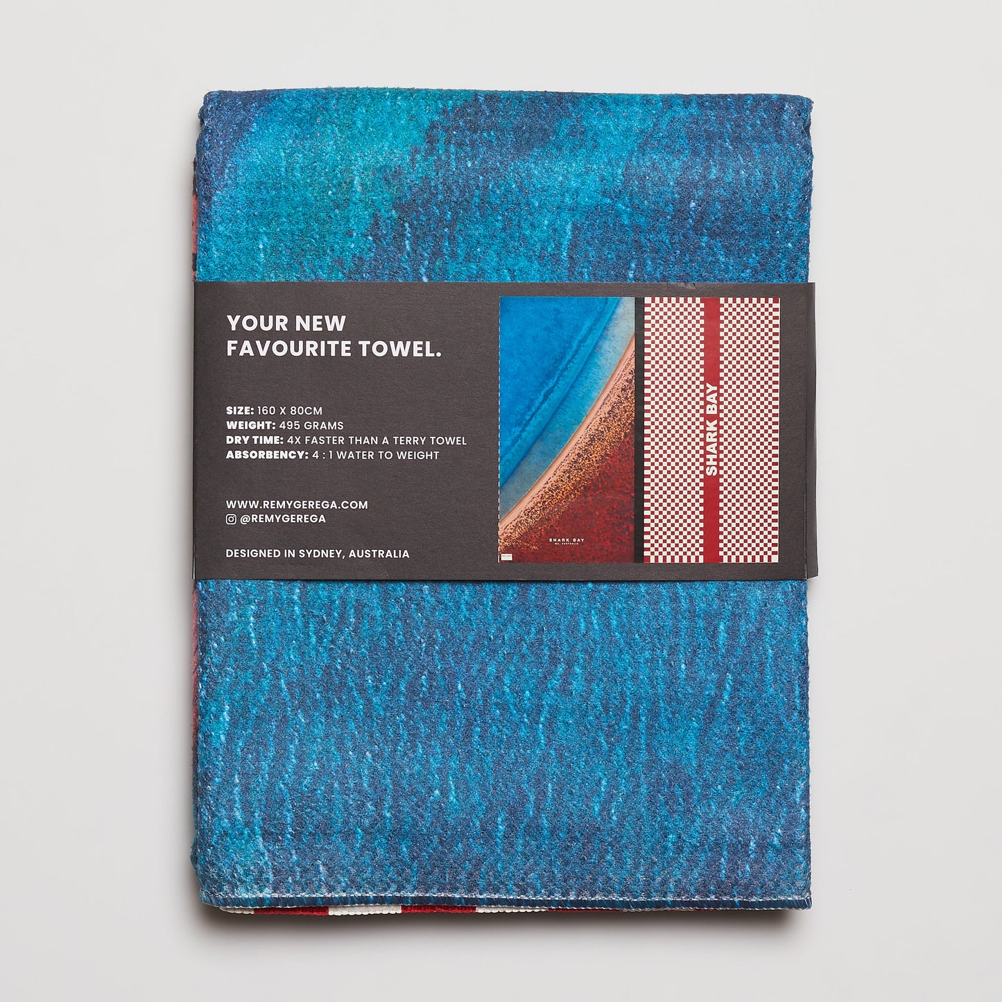 Shark Bay Quick-Dry Beach Towel