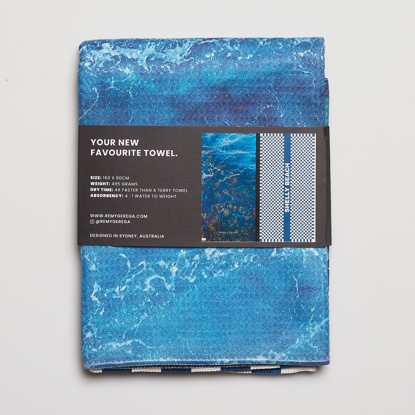 Shelly Beach Quick-Dry Beach Towel