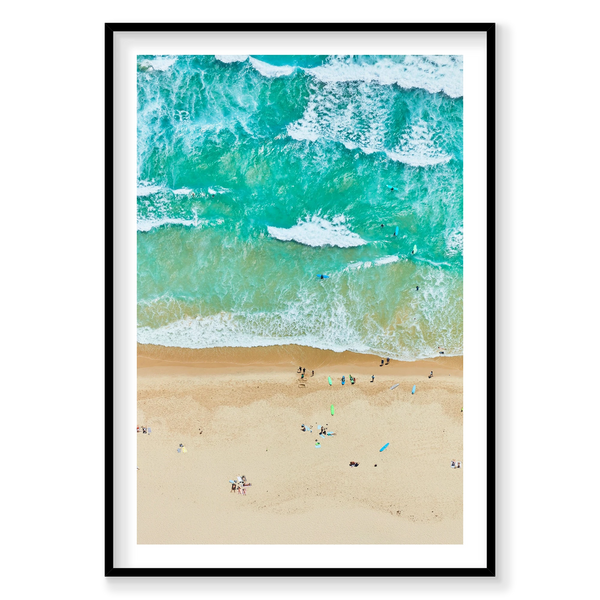 Tallow Beach, Byron Bay, Vertical Print