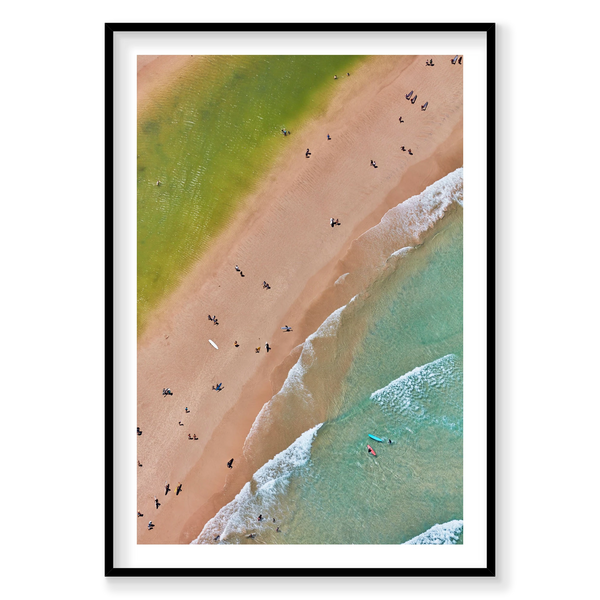 The Pass, Byron Bay, Vertical Print