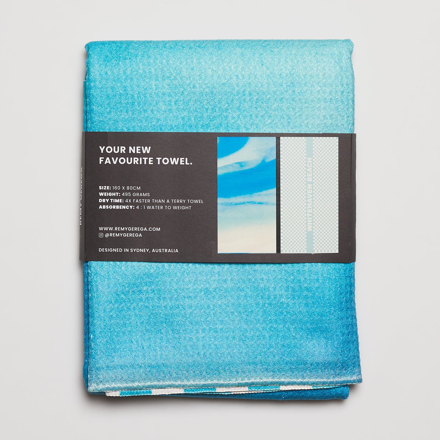 Whitehaven Beach Quick-Dry Beach Towel