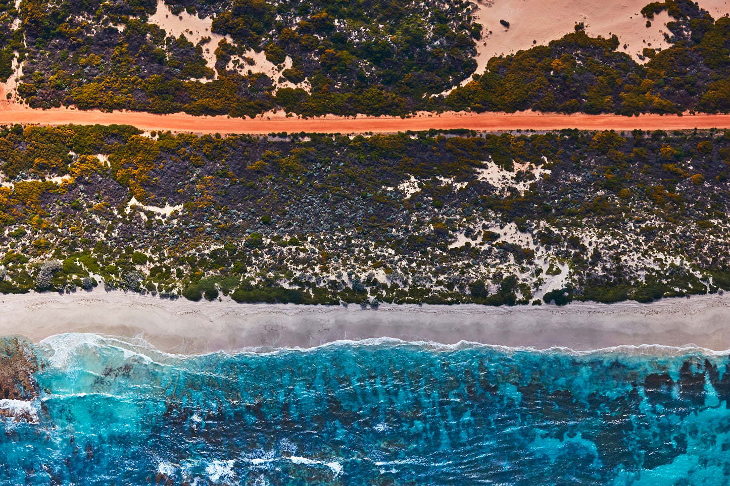 Orange Path, Kalbarri, Horizontal Print