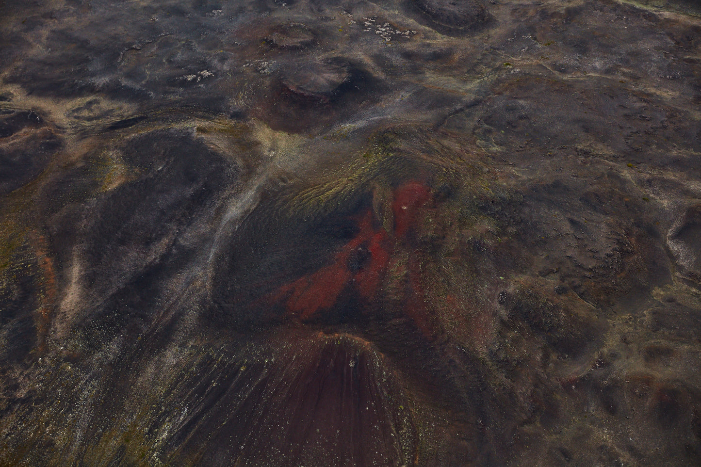Red Earth, Iceland, Horizontal Print