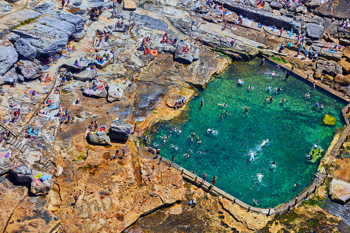 Mahon Pool, Horizontal Print