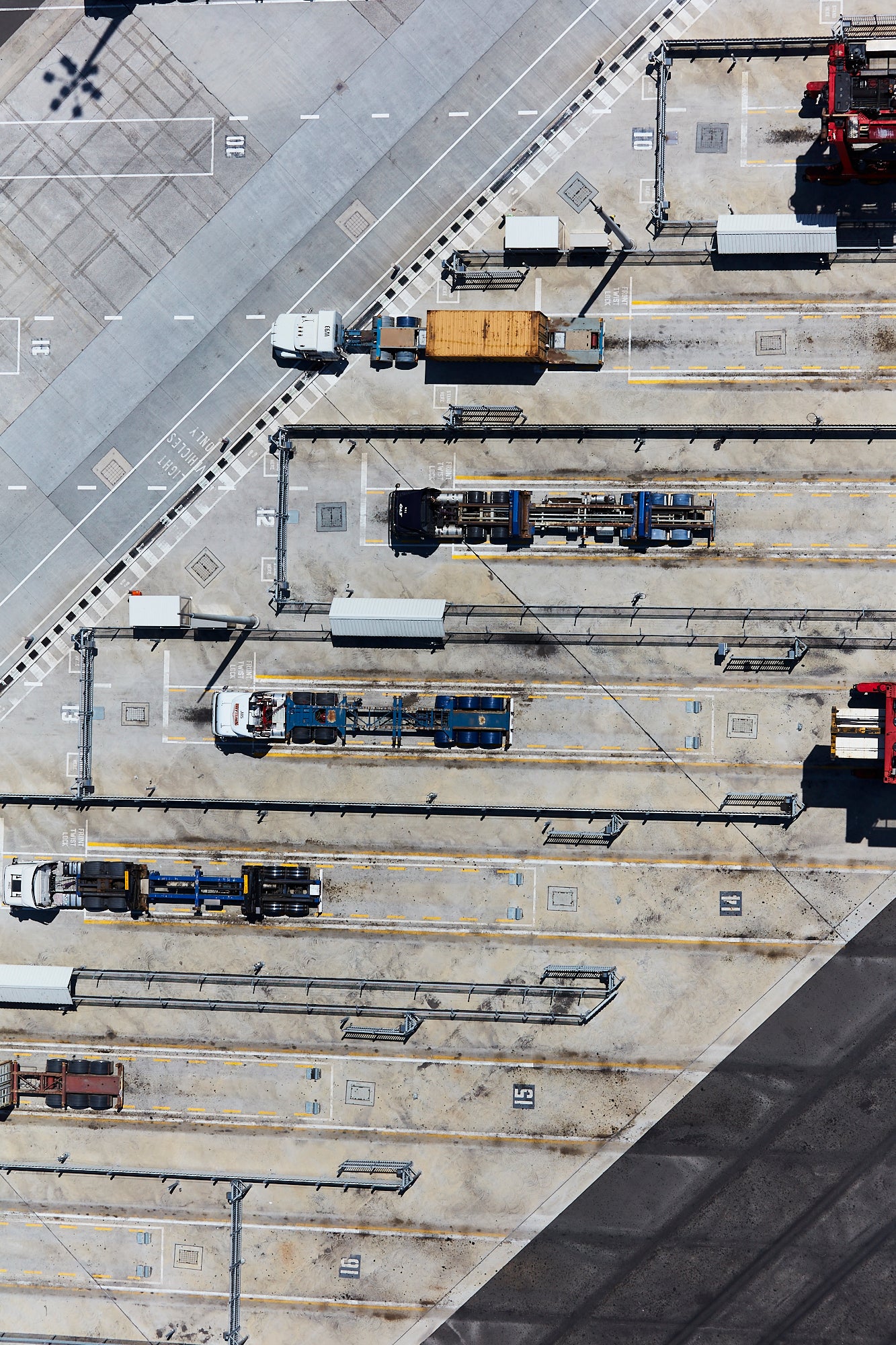 Pit Stop, Botany Bay, Vertical Print