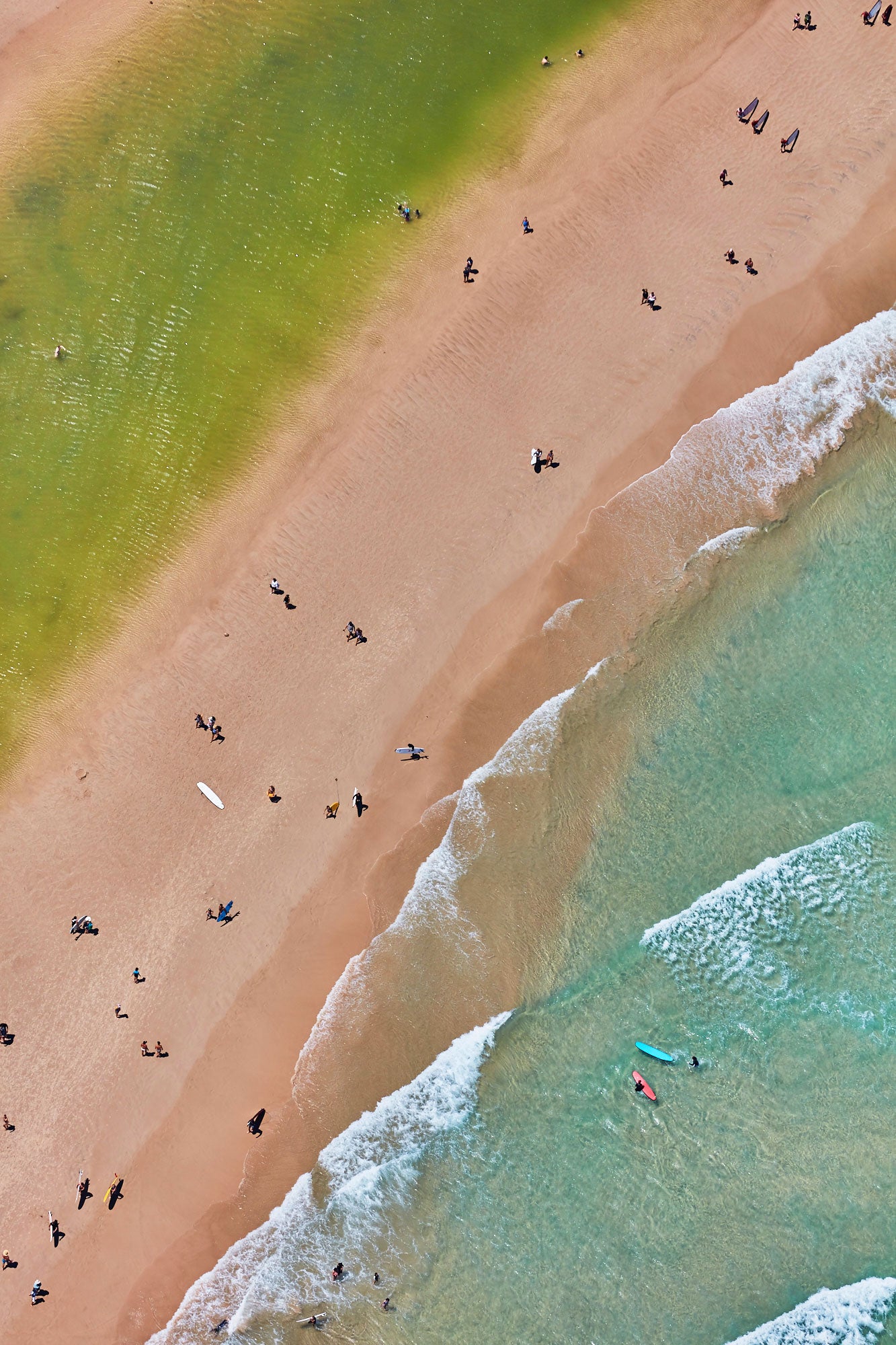 The Pass, Byron Bay, Vertical Print
