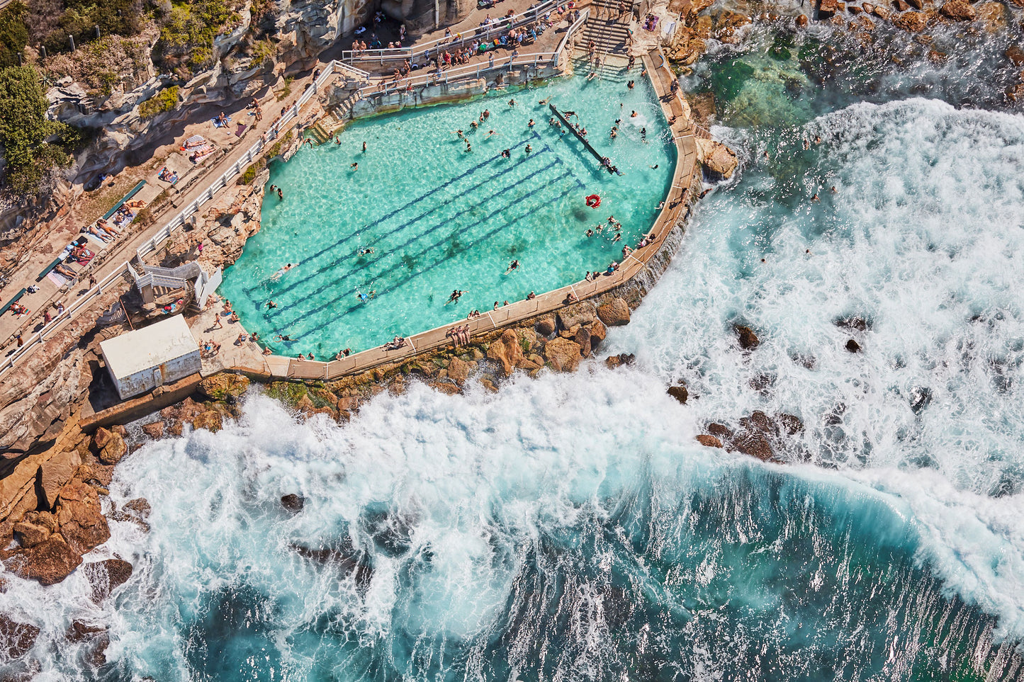 Bronte Baths, Horizontal Print