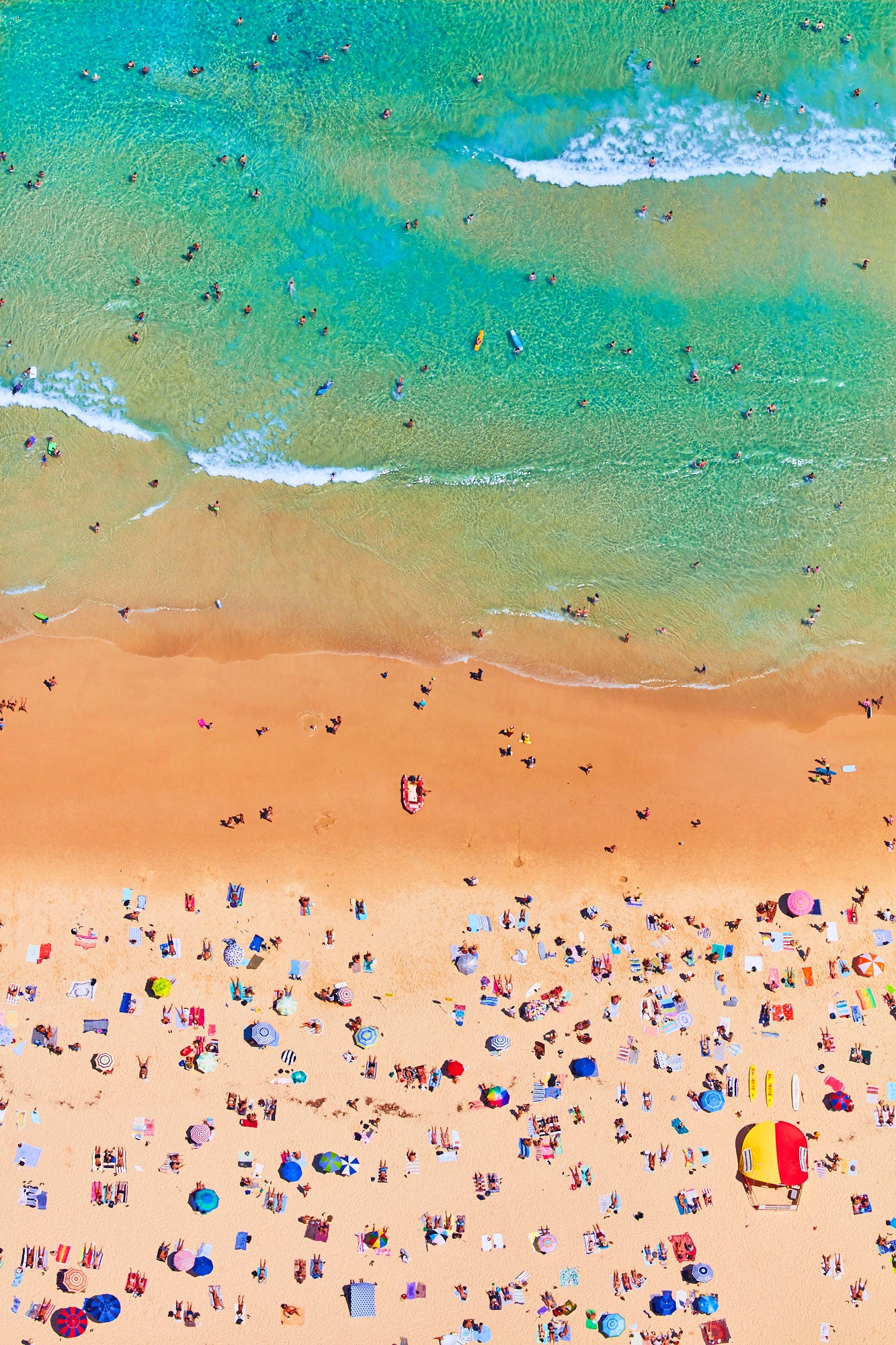 Bondi Beach, Vertical Print