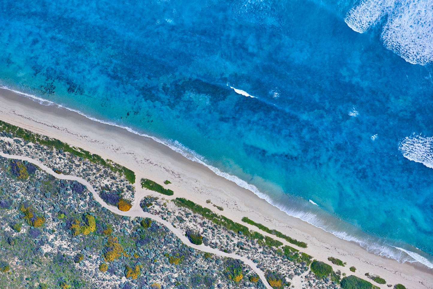 Clear Blue, Kalbarri, Horizontal Print