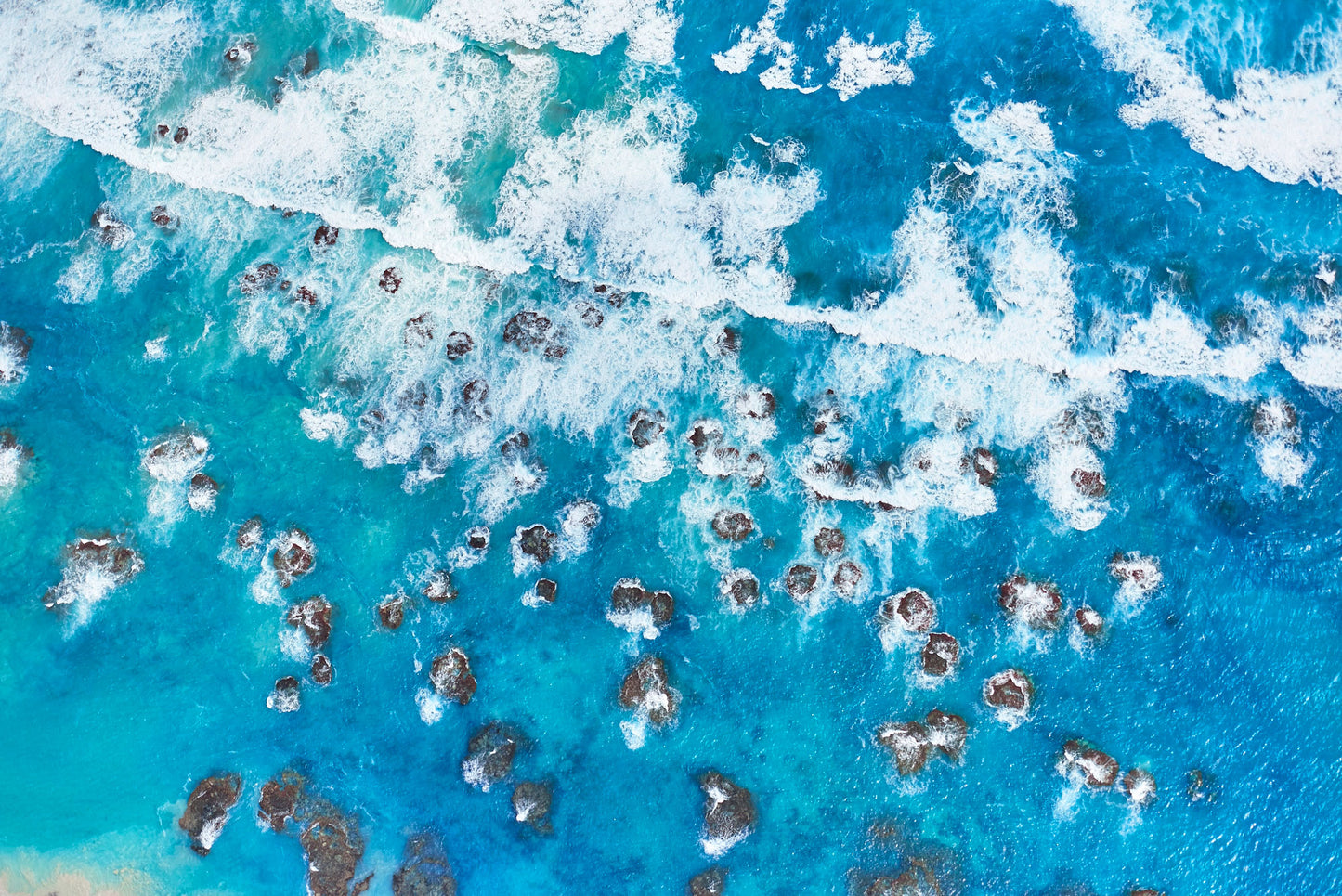 Crashing Waves, Kalbarri, Horizontal Print