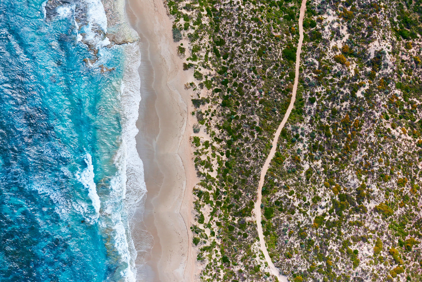 Curves, Kalbarri, Horizontal Print