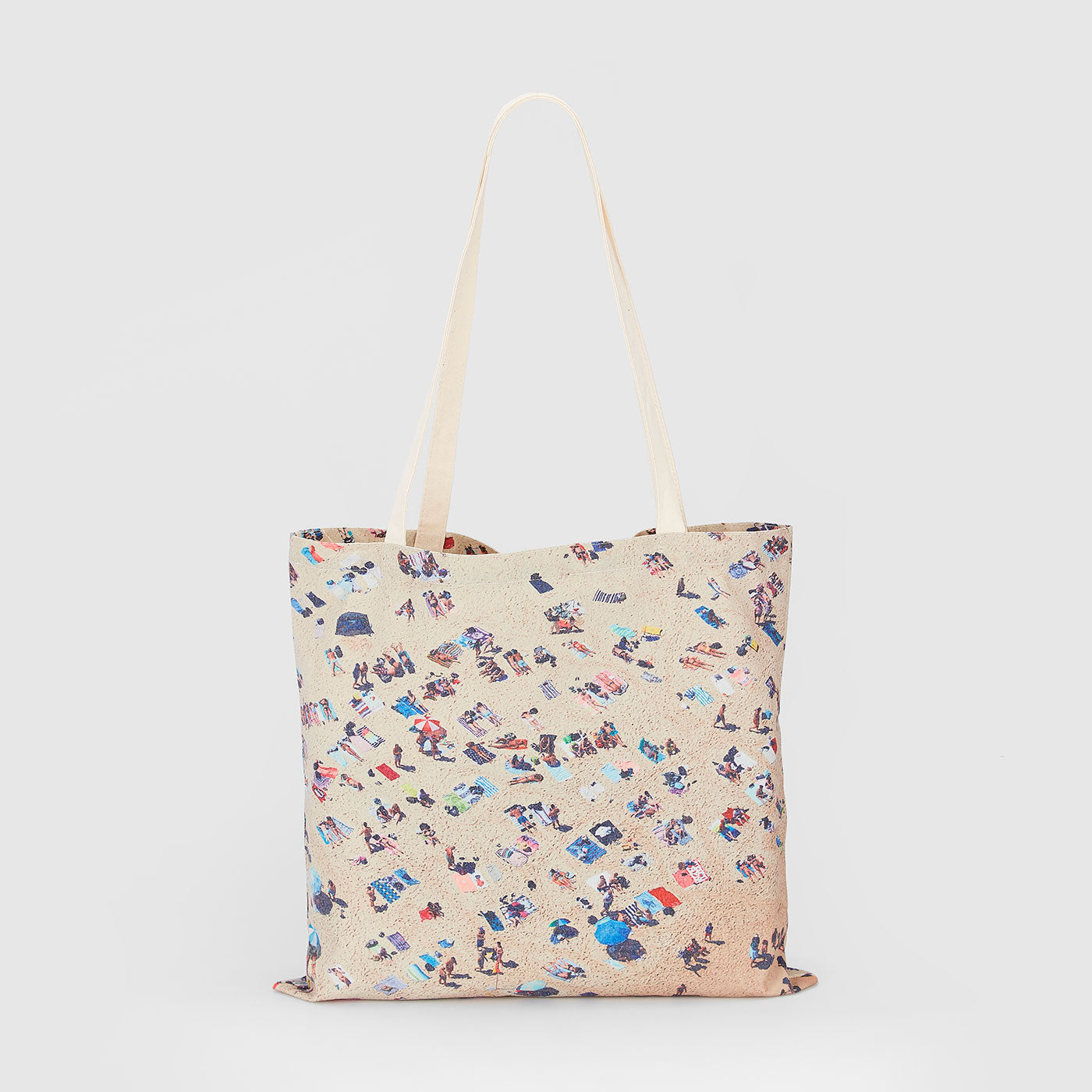 Bondi Crowd Canvas Tote Bag