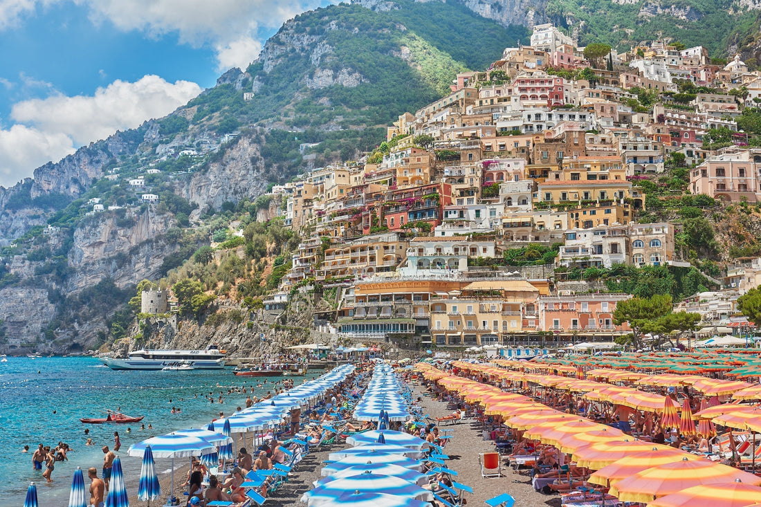 Positano Fine Art Prints: Capturing Italy's Most Dramatic Coastline From Above