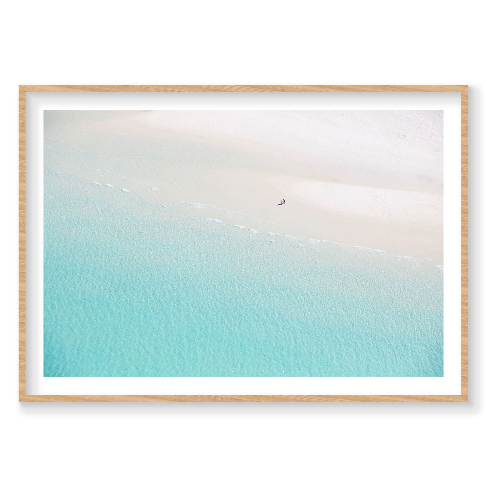 Deserted, Whitehaven Beach, Horizontal Print
