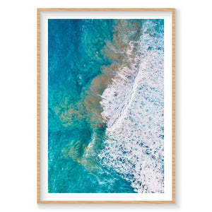 Whitewash, Kalbarri, Vertical Print