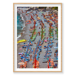 Fornillo Beach, Amalfi Coast, Vertical Print