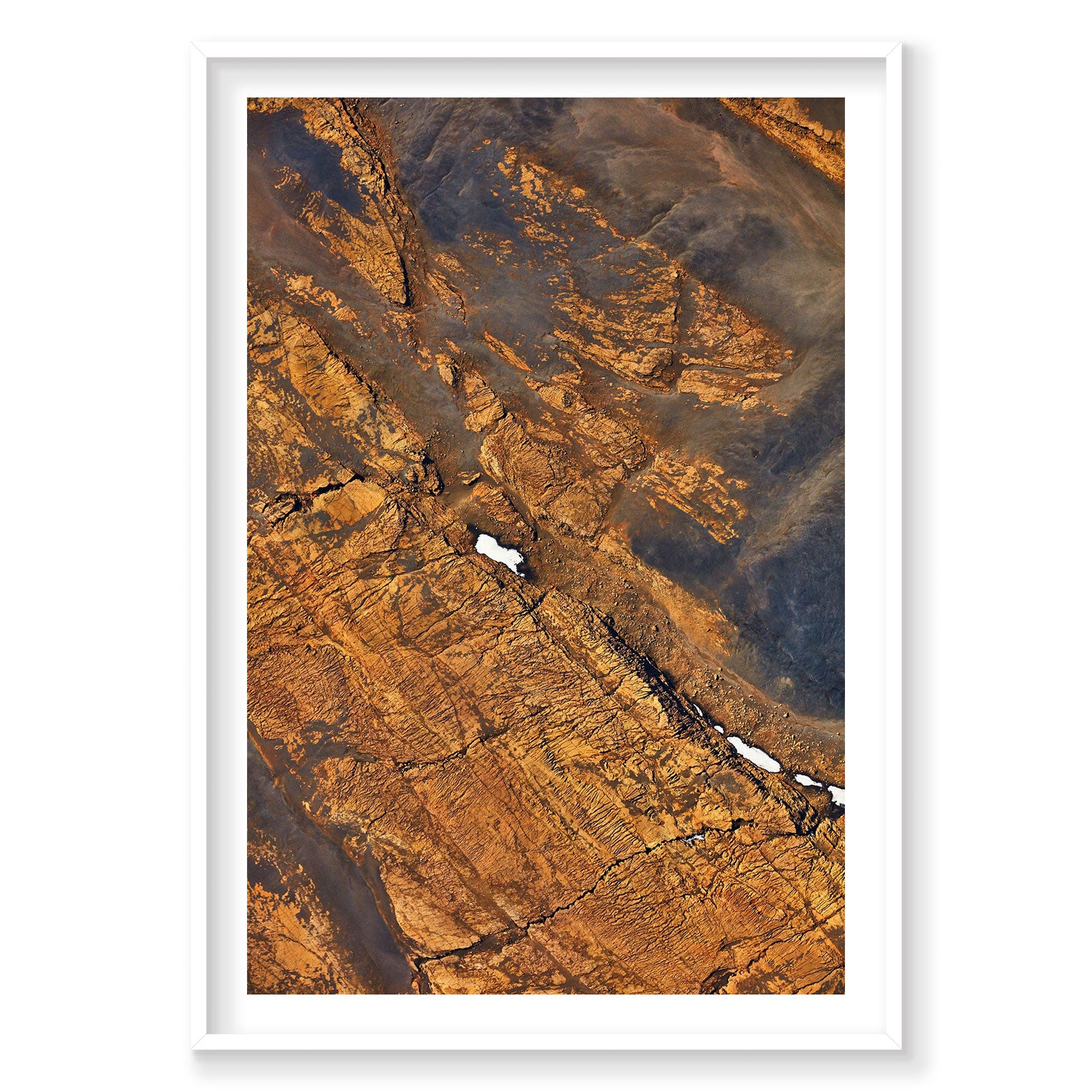 Golden, Iceland, Vertical Print
