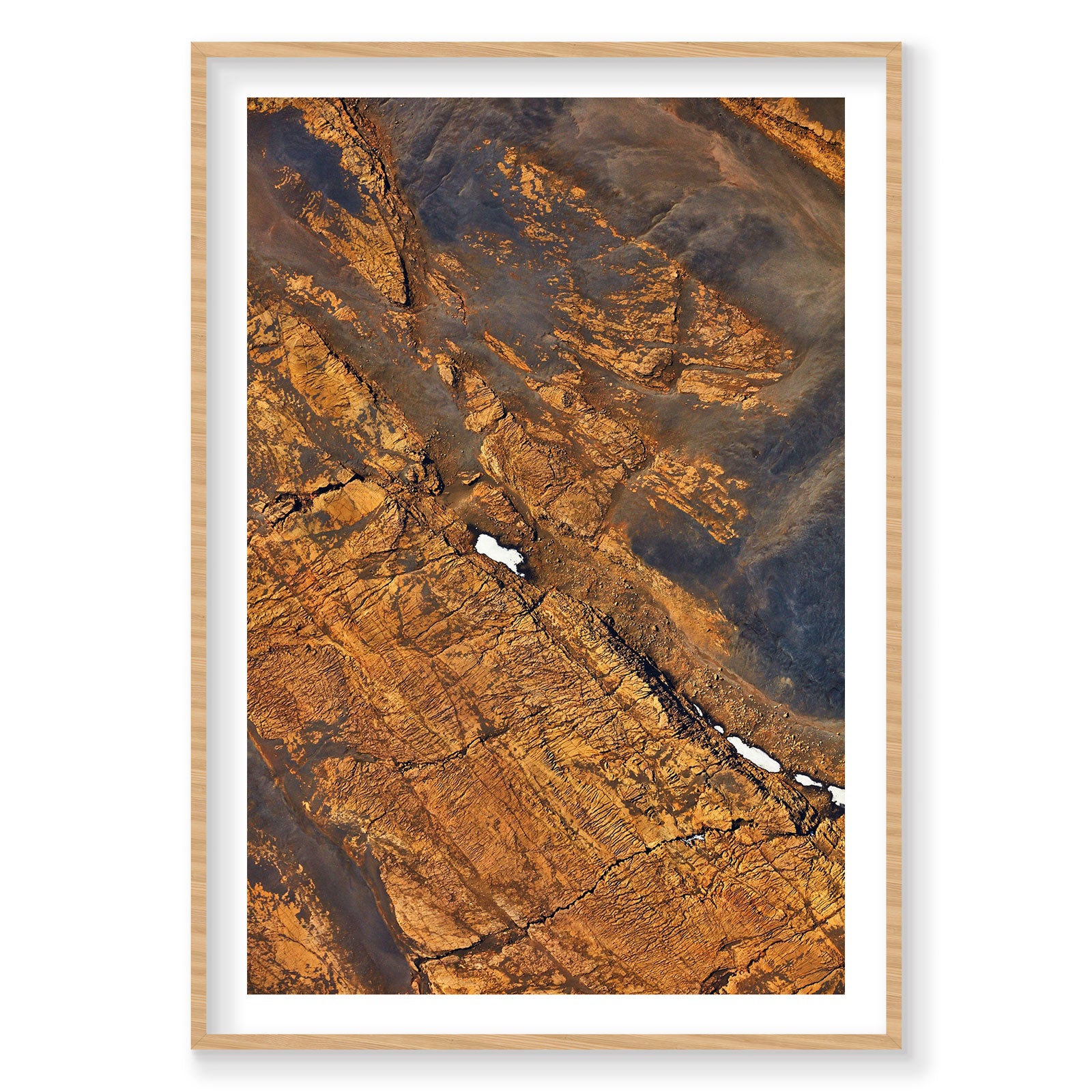 Golden, Iceland, Vertical Print