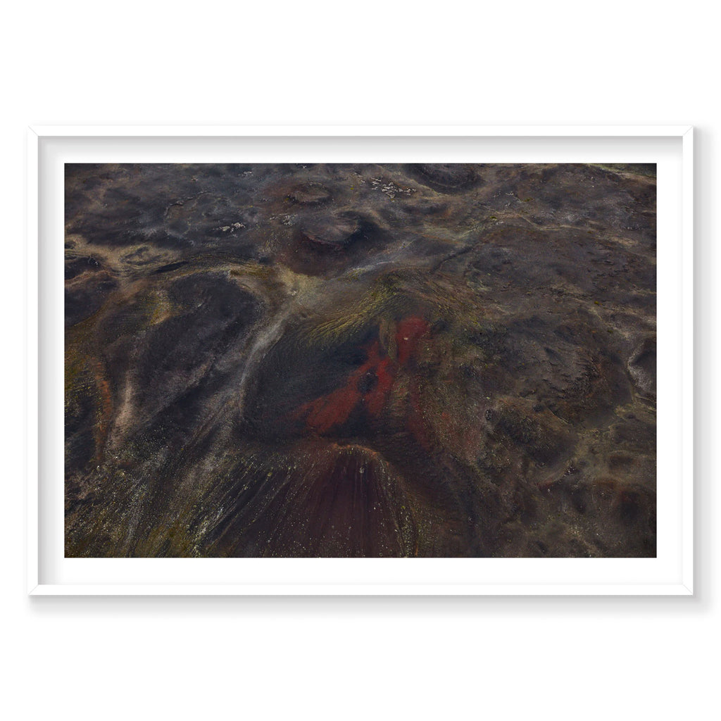 Red Earth, Iceland, Horizontal Print