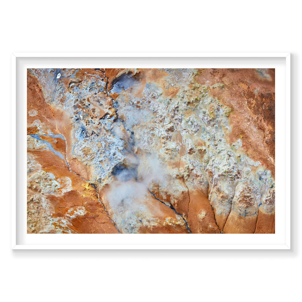 Sulphur, Iceland, Horizontal Print