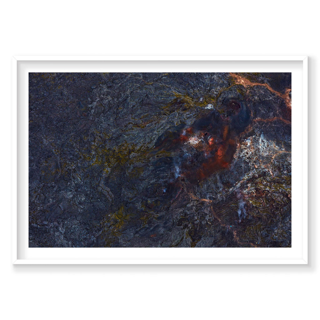 Volcanic, Iceland, Horizontal Print