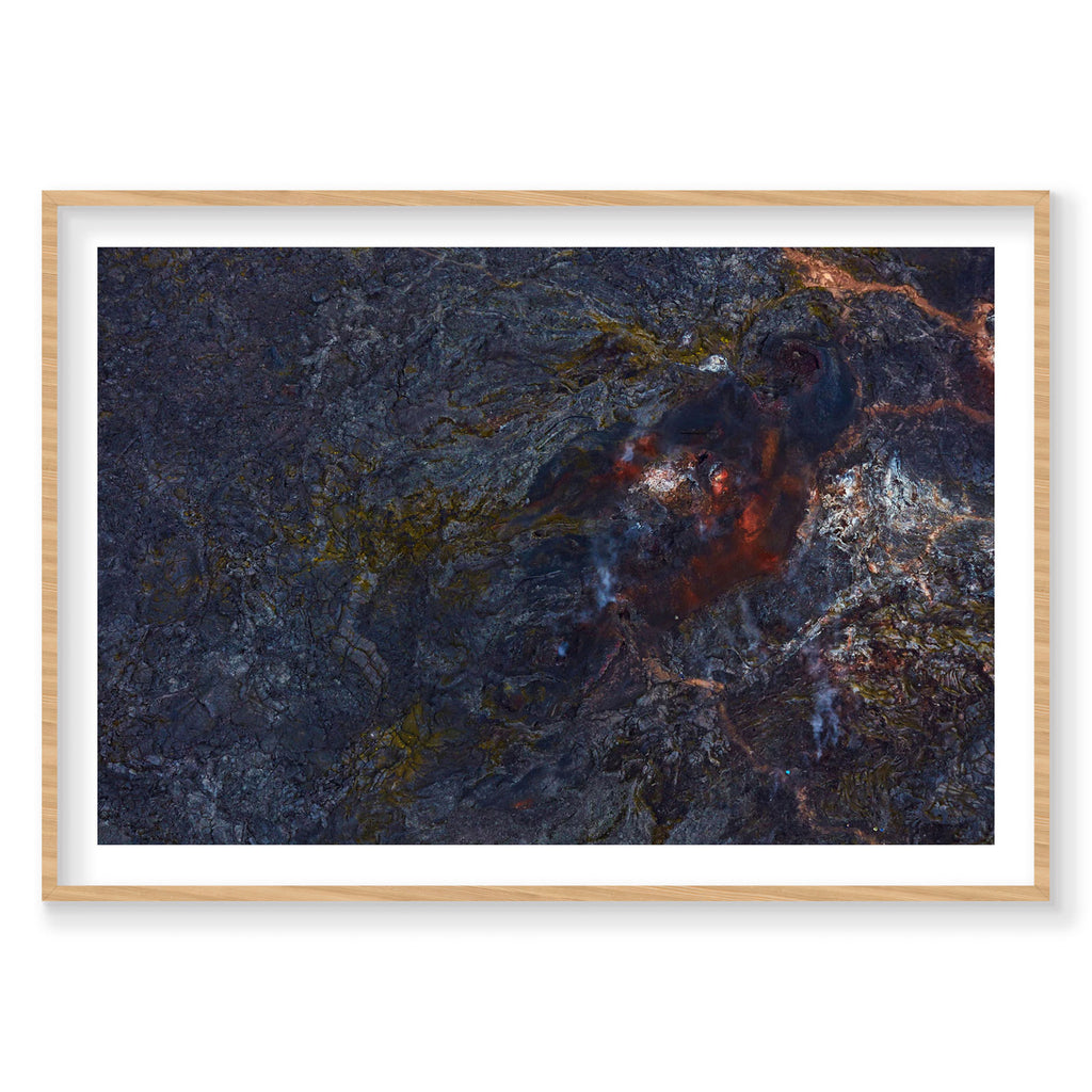 Volcanic, Iceland, Horizontal Print