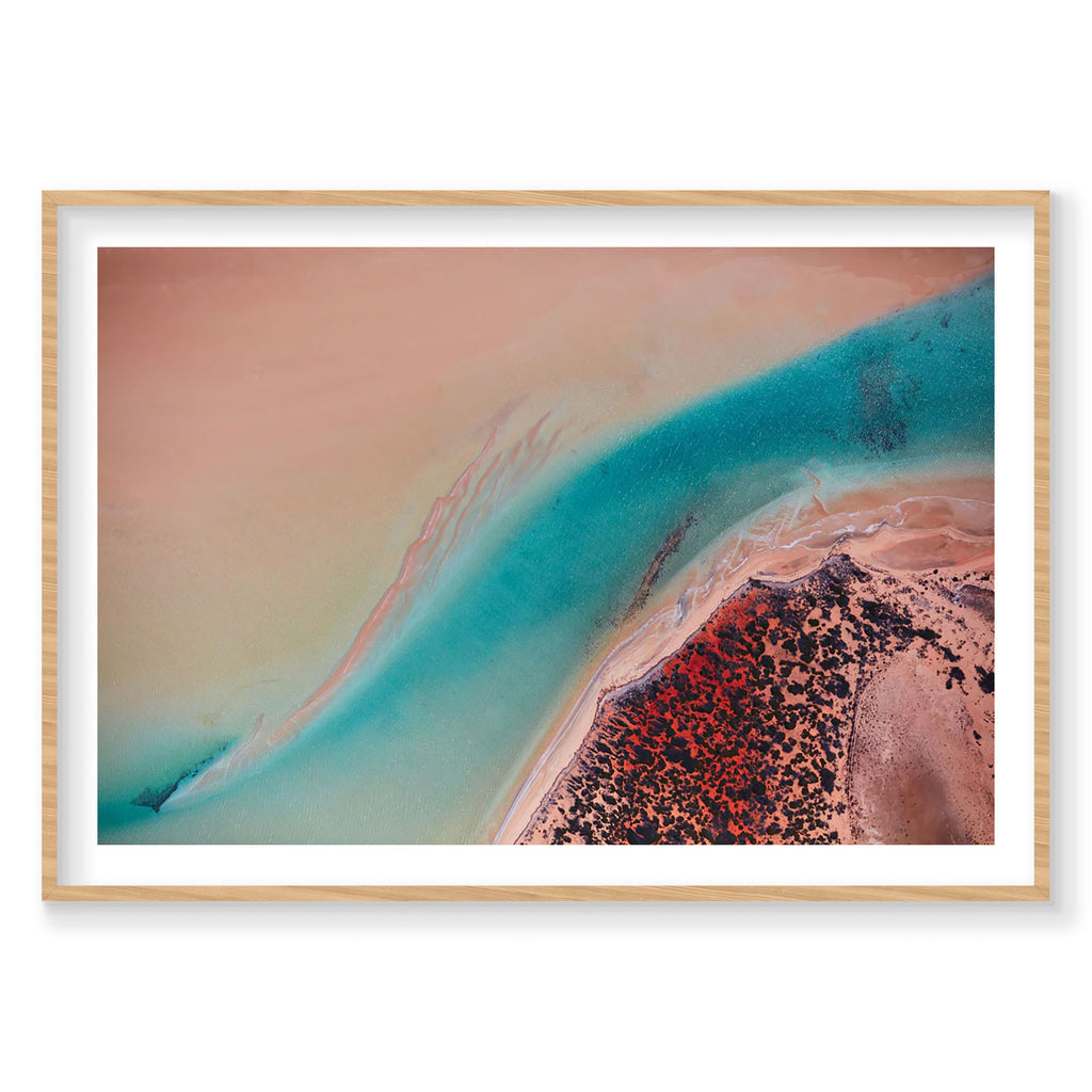 Inlet, Shark Bay, Horizontal Print